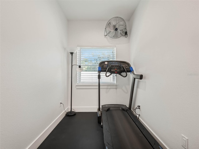 view of workout room