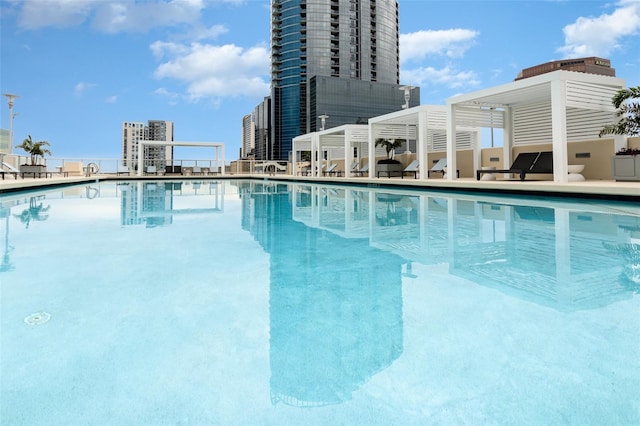 view of swimming pool