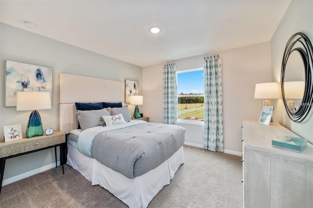 bedroom featuring carpet floors