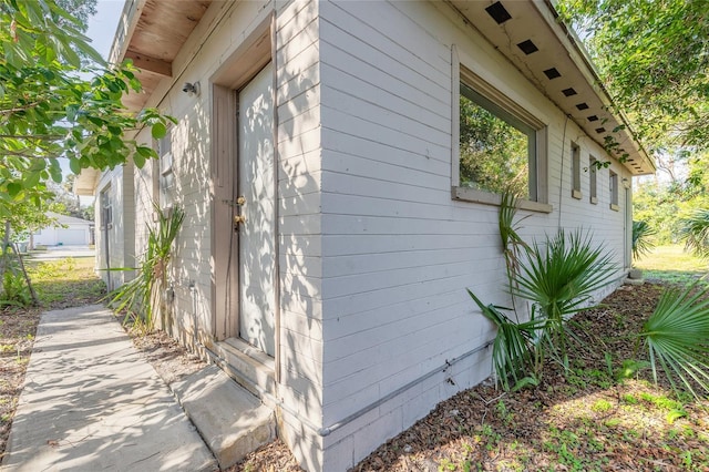 view of property exterior