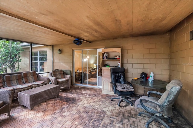 1309 Paradise Ln, Winter Park, FL 32792 - view of patio / terrace featuring outdoor lounge area