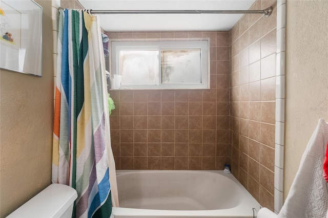 1309 Paradise Ln, Winter Park, FL 32792 - bathroom featuring toilet and shower / tub combo