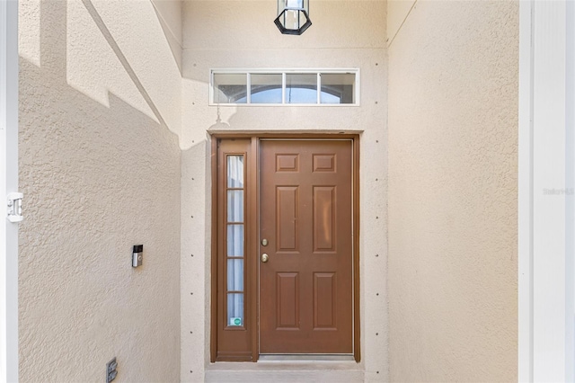 view of entrance to property