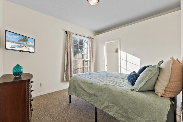 bedroom featuring carpet floors