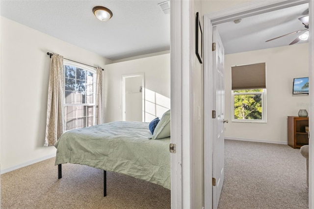 bedroom featuring carpet flooring