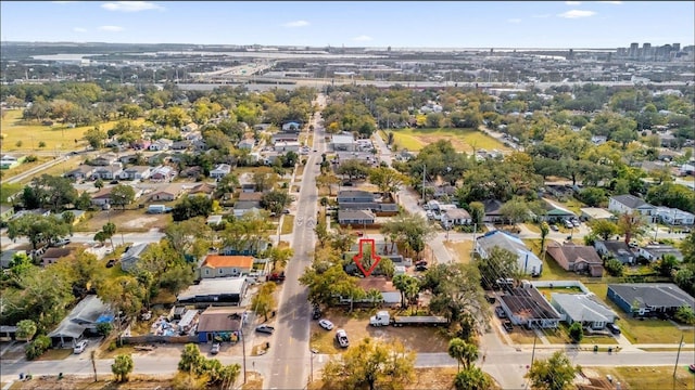 aerial view