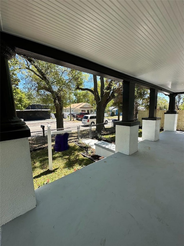 3206 N 29th St, Tampa, FL 33605 - view of patio featuring fence