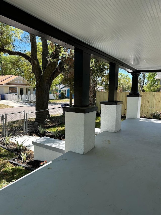 3206 N 29th St, Tampa, FL 33605 - view of patio with fence