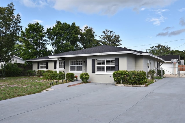 view of ranch-style house