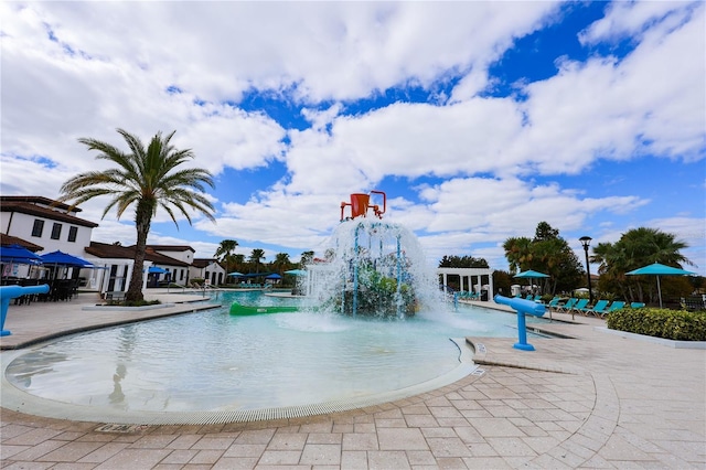 view of swimming pool