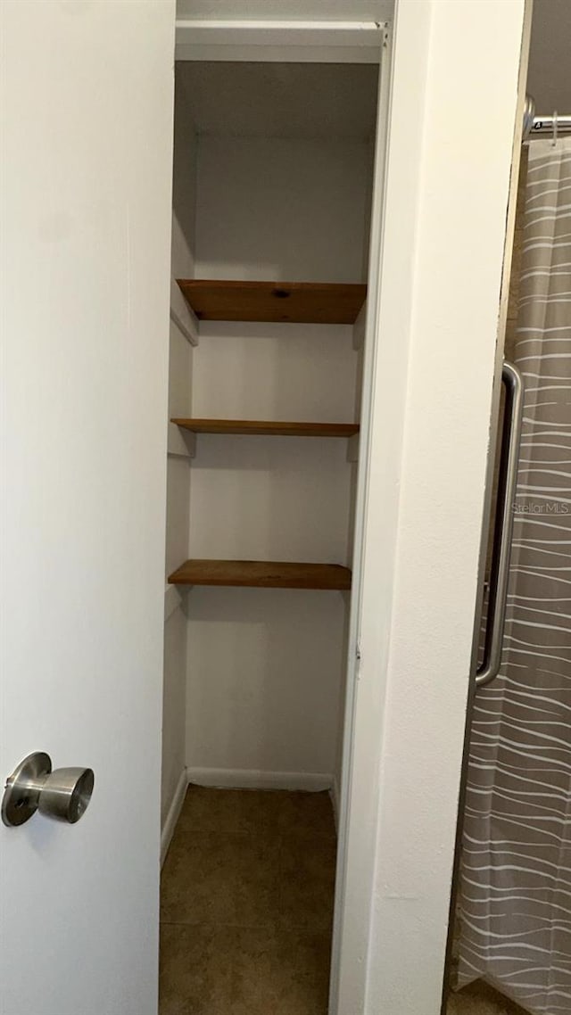 view of closet