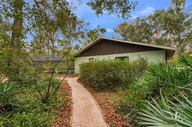 view of side of home