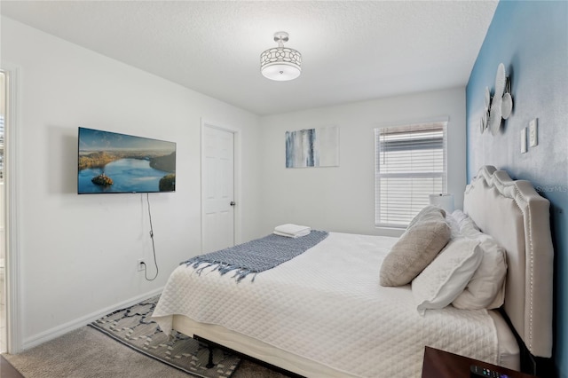 bedroom featuring carpet floors