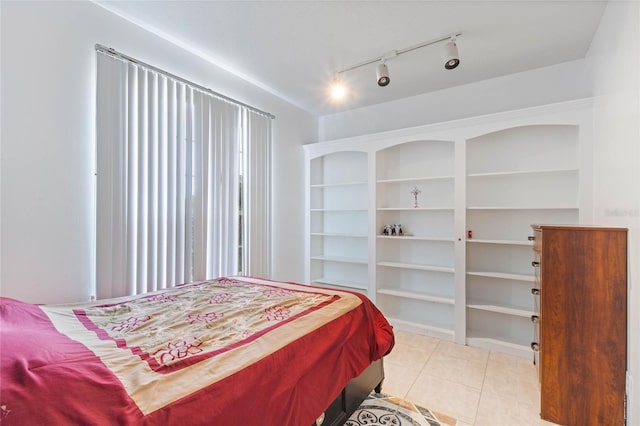 view of tiled bedroom