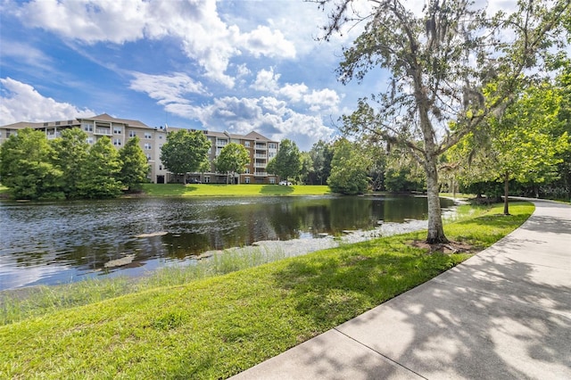 property view of water