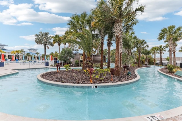 view of swimming pool