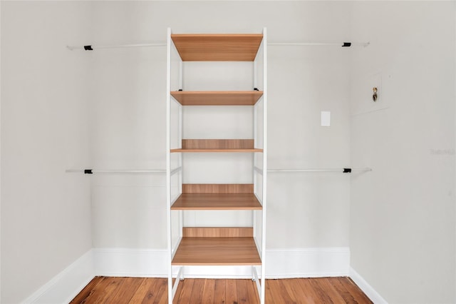 interior space featuring hardwood / wood-style floors