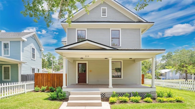 219 Laurel Ave, Sanford, FL 32771 - traditional style home with a porch