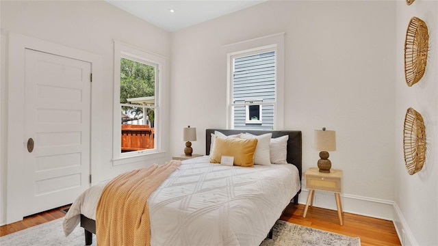 219 Laurel Ave, Sanford, FL 32771 - bedroom with wood finished floors and baseboards