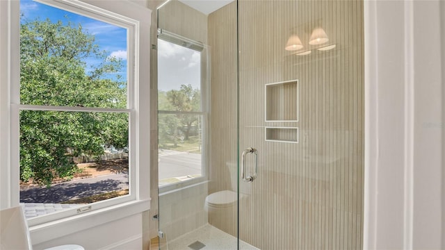 219 Laurel Ave, Sanford, FL 32771 - full bathroom with a stall shower and toilet