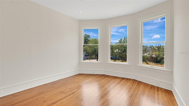 219 Laurel Ave, Sanford, FL 32771 - empty room featuring light wood finished floors and baseboards