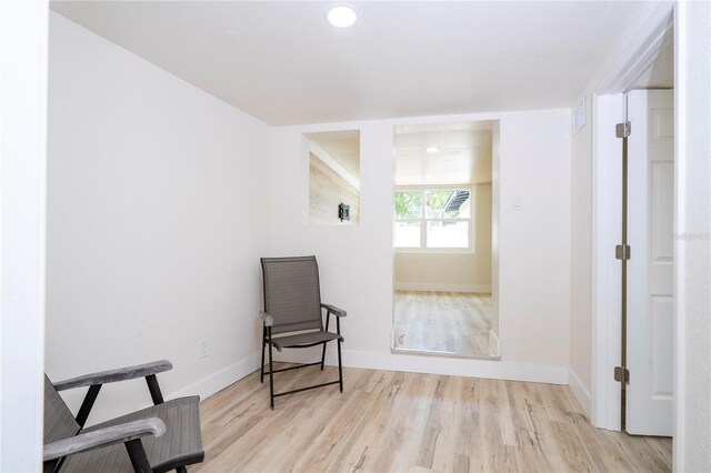 2002 Geigel Ave, Orlando, FL 32806 - unfurnished room with baseboards, recessed lighting, and wood finished floors