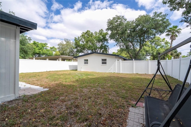 2002 Geigel Ave, Orlando, FL 32806 - view of yard featuring a fenced backyard