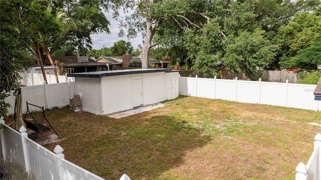 2002 Geigel Ave, Orlando, FL 32806 - view of yard with a shed and an outdoor structure