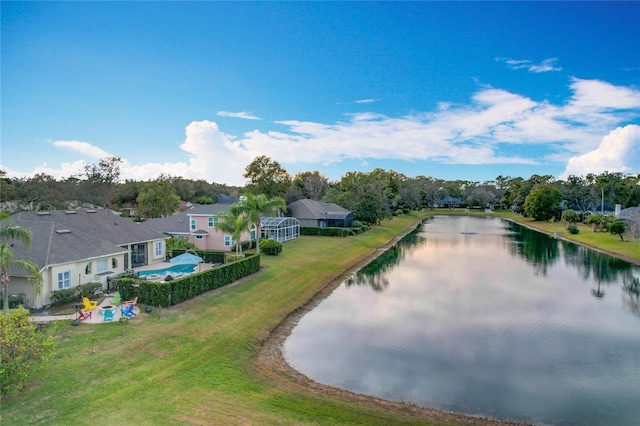 property view of water