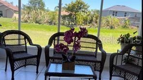 view of patio / terrace featuring an outdoor hangout area