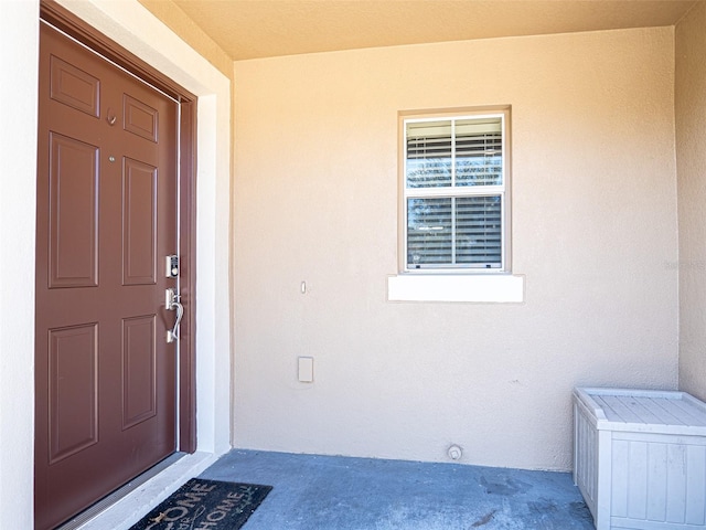 view of property entrance