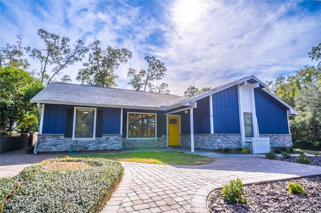 view of craftsman inspired home