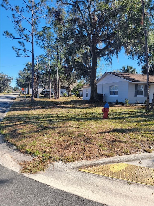 view of yard