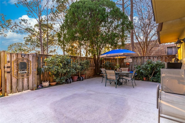 view of patio / terrace