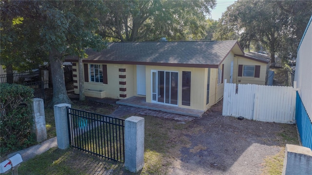 view of rear view of house