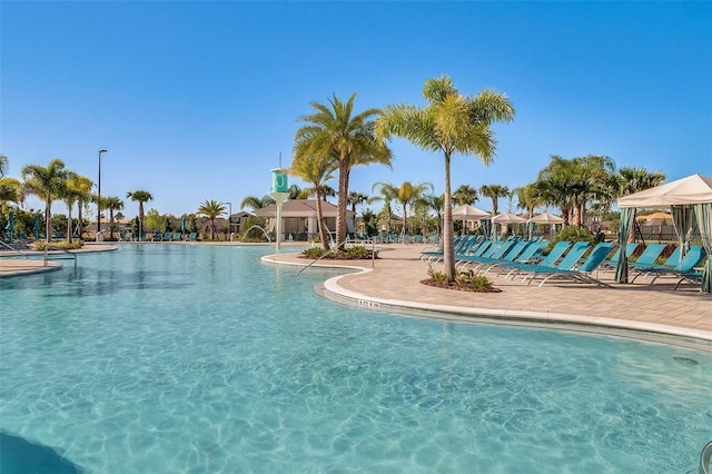 view of swimming pool