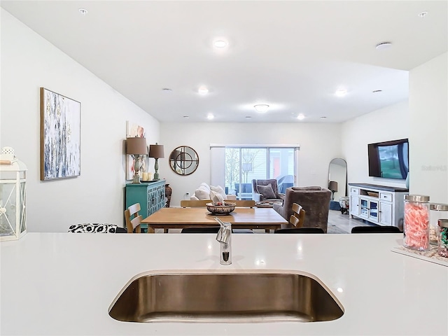 kitchen with sink