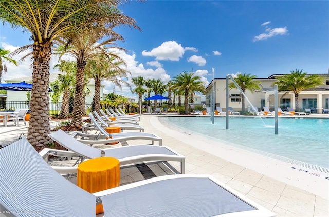 2628 Calistoga Ave, Kissimmee, FL 34741 - community pool featuring a patio area