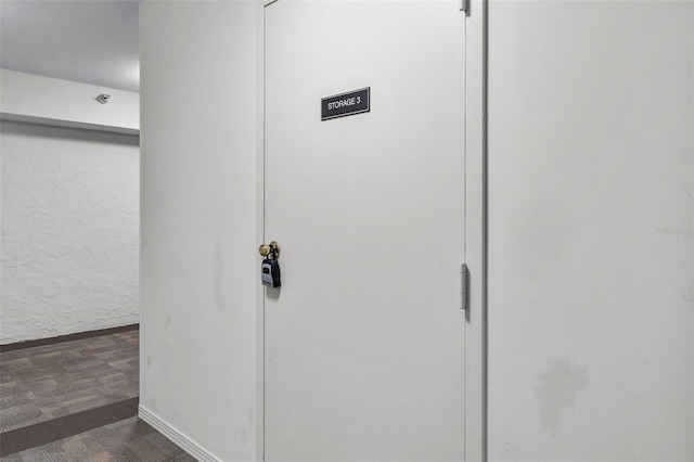 3655 Scenic Highway 98 Unit 503B, Destin, FL 32541 - detailed view of carpet and baseboards