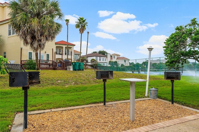3655 Scenic Highway 98 Unit 503B, Destin, FL 32541 - view of property's community with a tennis court