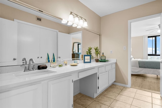 3655 Scenic Highway 98 Unit 503B, Destin, FL 32541 - ensuite bathroom featuring double vanity and tile patterned floors