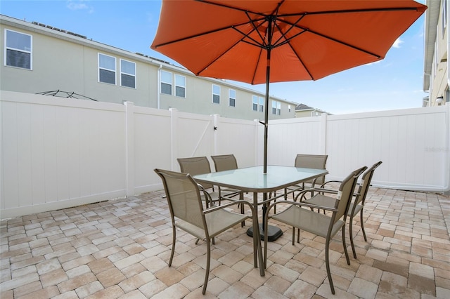 view of patio / terrace