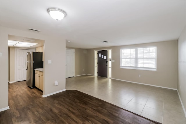 interior space featuring hardwood / wood-style floors