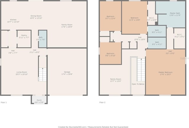 1633 Corner Meadow Cir, Orlando, FL 32820 - property floor plan