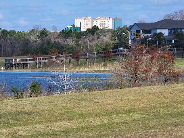 property view of water