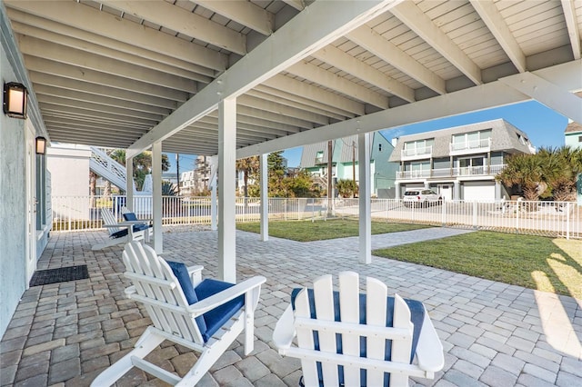 view of patio