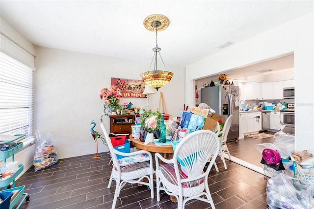 view of dining room