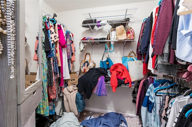 view of spacious closet