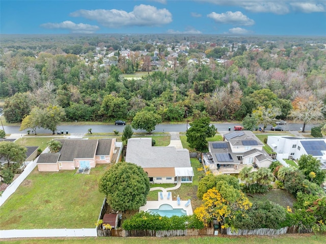 birds eye view of property featuring a residential view