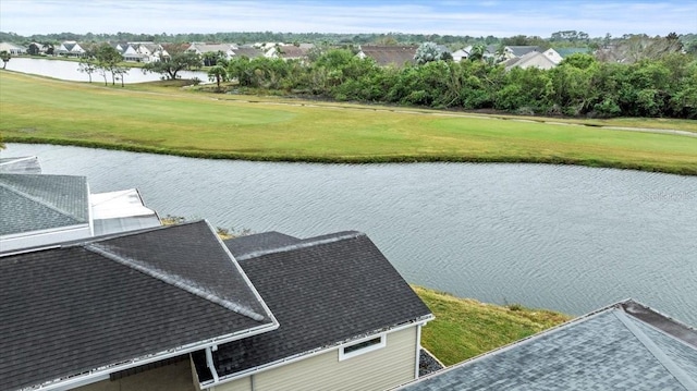 property view of water